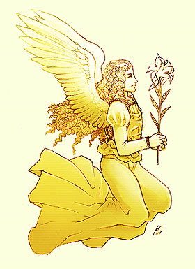 【四大天使】ガブリエル - Gabriel, The Strength of God by Mori＠管理人